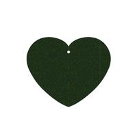 Hunter Green Floral Petals Pattern Printing 10 Pieces Air Freshener Cards,Car Scented Hanging Air Freshener Fragrant Sheets For Car Use
