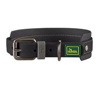 Hunter - Halsband Havanna - Dog collar size M - 37-45 cm, black