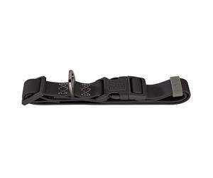 Hunter Havana Dog Collar with Plastic Coating, Fully Adjustable, Click Closure, Durable, Tear-Resistant, Weather-Resistant, Easy to Clean, Gunmetal Look, Size: M