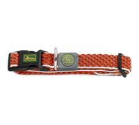 Hunter - Hilo Collar Vario Basic S Orange Neck 30-43Cm | Innovative 3D mesh material, breathable, reflective, fully adjustable, lightweight, colour: orange, size: S-M