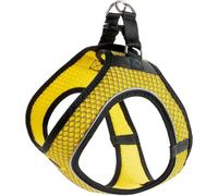 HUNTER HILO COMFORT BVB Dog Harness with 3D Mesh Material, Reflective, M-L, Yellow, 65-70 cm