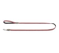 HUNTER Hilo Dog Lead Dusky Pink with Hand Strap Lightweight 3D Mesh Material Quick Drying Weather-Resistant Easy Care Ideal for City & Training Size: 15/140 cm