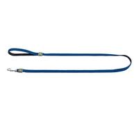 HUNTER Hilo Dog Lead | Nylon & 3D mesh material with wrist strap, ideal for city & training, colour: blue, size: 15/140