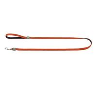 HUNTER Hilo Dog Lead | Nylon & 3D mesh material with wrist strap, ideal for city & training, colour: orange, size: 15/140