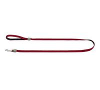 HUNTER Hilo Dog Lead with Hand Strap Light 3D Mesh Material Quick Drying Weather-Resistant Easy Care Ideal for City and Training Size 15/140 cm Red