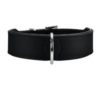 Hunter Hundehalsband Basic, 35-39,5 cm, black