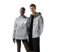Hunter Hunter Packable Unisex Adults Silver Rain Jacket XS