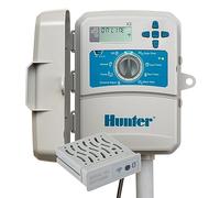 Hunter Hydrawise X2-400 4 Station Hydrawise Controller Bundeled with Wand WiFi Module X2 4 Zone Outdoor or Indoor Smart Internet X2400 Irrigation Timer