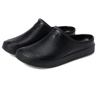 Hunter In/Out Bloom Algae Foam Unisex Clogs - Black Rubber - Size UK 5