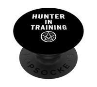 Hunter In Training Funny SPN Fandom Humor PopSockets Adhesive PopGrip
