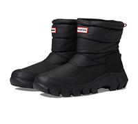 Hunter Intrepid Shorts Snow Boot, Black, 10 UK