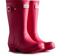 Hunter Junior Originals Boot Rubber Kid's Bright Pink Wellington Boots UK 4
