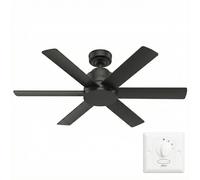 Ceiling Fan Kennicott Black with Wall Control