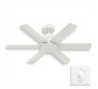 Ceiling Fan Kennicott White with Wall Control