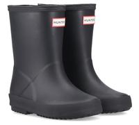 Hunter Kids First (Matte) Rubber Kid's Black Standard Wellington Boots UK 7