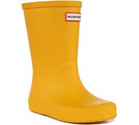 Hunter Kids First Classic Wellies Boot Unisex Shoes In Green UK 1 -13