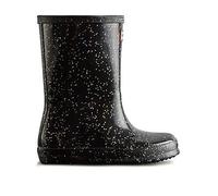 Hunter Kids First Giant Glitter Boot, Black, Size 2 Older Black