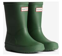 (, ) Hunter Kids First (Matte) Rubber Kid's Green Standard Wellington Boots