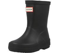Hunter Kids First (Matte) Wellington Black - Sizing Suitable for 18 Months to 8 Years Old (Size 4-1). If They are in-Between Sizes, it is Recommended Size up., Fully Waterproof