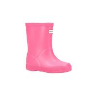 Hunter Kids First Matte Wellington Boot in Bright Pink | Size: Infant 12 Hunter Bright Pink Infant 12