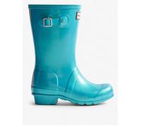 Hunter Kids Originals Nebula Boot, Blue, Size 4 Older Blue