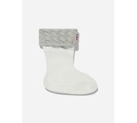 Hunter Kids Recycled 6 Stitch Cable Boot Socks in Grey - Grey - EU 35 - 38 UK 3 - 5