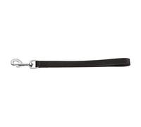 Hunter Lead Loop Black 18Mm / 35Cm Cowhide For Dogs High Quality