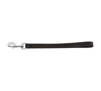 Hunter Lead Loop Black 18Mm / 35Cm Cowhide For Dogs High Quality