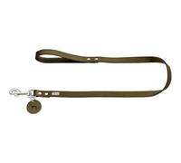 HUNTER Leash, 16/100 67300 Soft genuine cow leather, olive