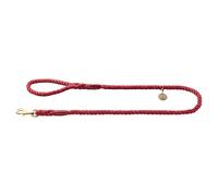Hunter Leash List Bordeaux 140 Cm | Robust Rope Leash With Brass Fittings