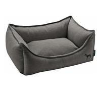 Hunter Living 60862 Dog Bed 60 x 43 x 16 cm Charcoal Grey | Textured fabric, classic design, colour: anthracite, size: S