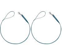 HUNTER London Mini Lead | Dark Blue | Size 10/140 | Soft & Lightweight | Tear-Resistant & Quick Drying | Easy to Clean & Dimensionally Stable | Ideal for Walks | Bright Colour for Everyday & Adventure