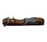 HUNTER London Vario Basic Mini Collar, Brown, Size 14-20/XXS-XS, with Safety Clasp, Soft & Flexible, Tear-Resistant & Quick-Drying, Easy to Clean and Dimensionally Stable, Durable
