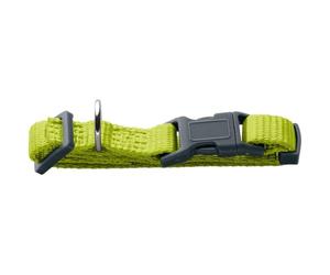 HUNTER London Vario Basic Mini Collar Lime, Size 14-20/XXS-XS, with Safety Clasp, Soft & Flexible, Tear-Resistant & Quick-Drying, Easy to Clean and Dimensionally Stable, Durable