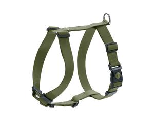 HUNTER London Vario Rapid Harness - Olive Green - Size S: 41-70cm Chest Measurement