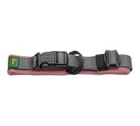 HUNTER Maldon Collar Pink Breathable Mesh Robust Nylon Silent & Allergy Friendly Strain Relief Integrated Address Label Especially Light Size L