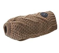 HUNTER Malmo Dog Pullover, 50 cm, Beige | Polyacrylic, warming and comfortable, elastic for optimal fit, reflective, washable at 30°C, colour: beige, size: 50