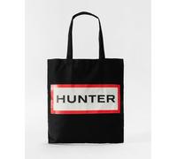 Hunter Mclaine Cotton Shopper Tote - Black - Black - One Size