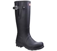Hunter Mens Black Original Side Adjustable Wellington Boots UK 8