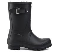 Hunter Original Insulated Short Rubber Men's Ankle Boots - Black - Size:UK 7
