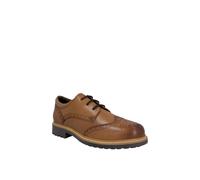 Hunter Mens Tan Cawdor Brogue Gibson Shoes UK 9