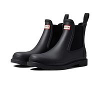 Hunter Waterproof Commando Chelsea Boots, Black