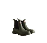 Hunter Men's Commando Chelsea Boots in Dark Olive | Size: 12 Hunter Dark Olive 12