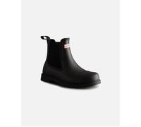 Hunter Waterproof Commando Chelsea Boots, Black