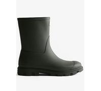 Hunter Mens Downpour Short Boot - Green, Green, Size 8, Men Green