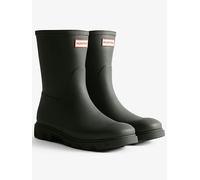 Hunter Mens Downpour Short Boots, Green, Size 7, Men Green