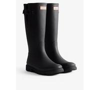 Hunter Mens Field Downpour Adjustable Boots, Black, Size 9, Men Black