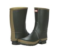 Hunter Mens Gardener Waterproof Wellington Boots (12 UK) (Dark Olive/Clay)