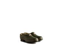 (Green, 8 (Adults')) Hunter Gardener Rubber Men's Dark Olive/Clay Garden Shoes