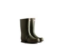 Hunter Men's 'Gardener Short' Wellington Boots in Dark Olive | Size: 8 Hunter Dark Olive 8